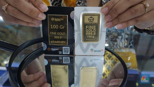 "Penurunan Sementara Harga Emas Antam, Rp1.510.000/gram"