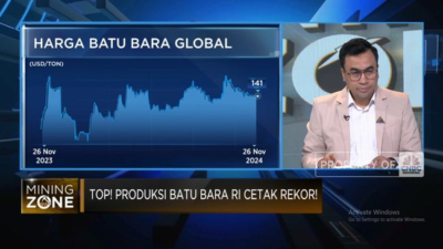 Rekor Produksi Batu Bara Membuat Produsen Alat Berat Beruntung