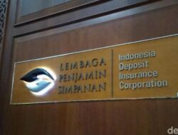 Tabungan Bank Bangkrut Diselamatkan dengan Dana Rp735,26 M oleh LPS