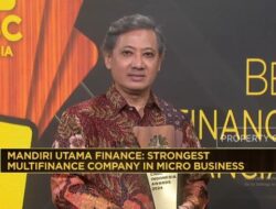 MUF Raih Gelar Perusahaan Multifinance Terkuat di Bisnis Mikro