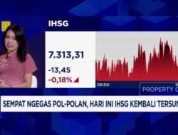 IHSG Melorot setelah Momen Sempat Menguat